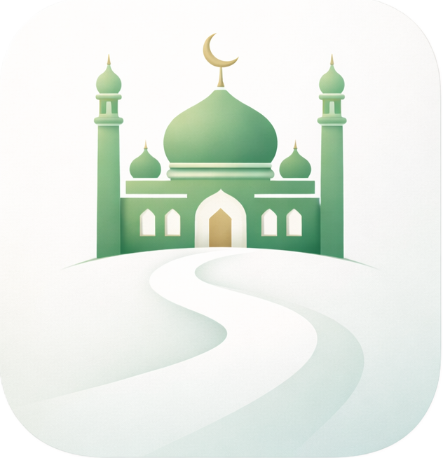Qaswa Connect — a camel symbolizing the journey to your masjid